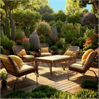 Садовая мебель: выбор материалов, конструктивные особенности и правила эксплуатации