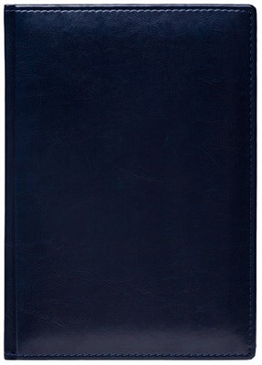 Ежедневник датированный 176л А6ф Ляссе на 2024г SARIF CLASSIC Синий - фото 12406932